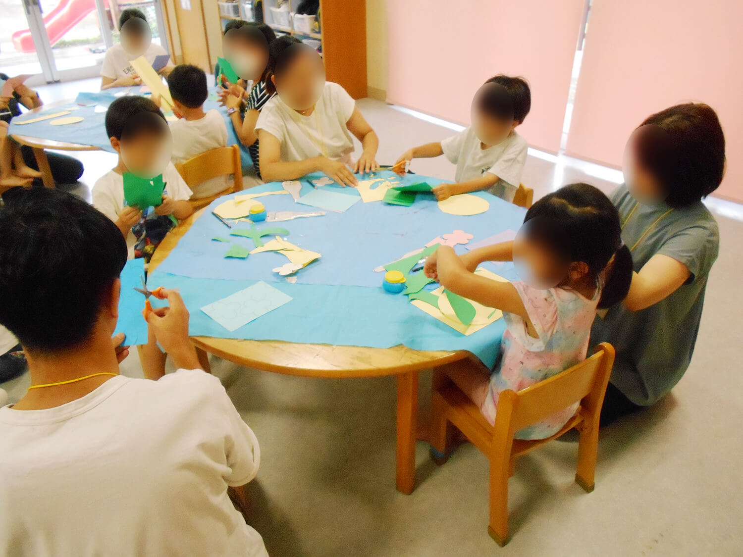 5歳 保育参観試食会 ～飛行機作り～