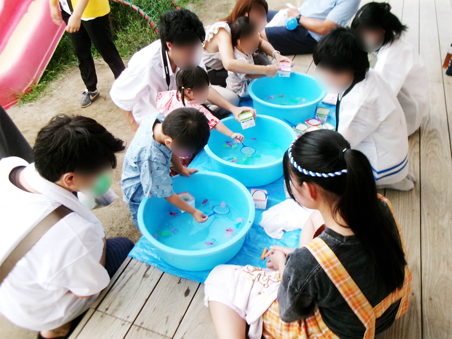 夏祭り ～金魚すくい～