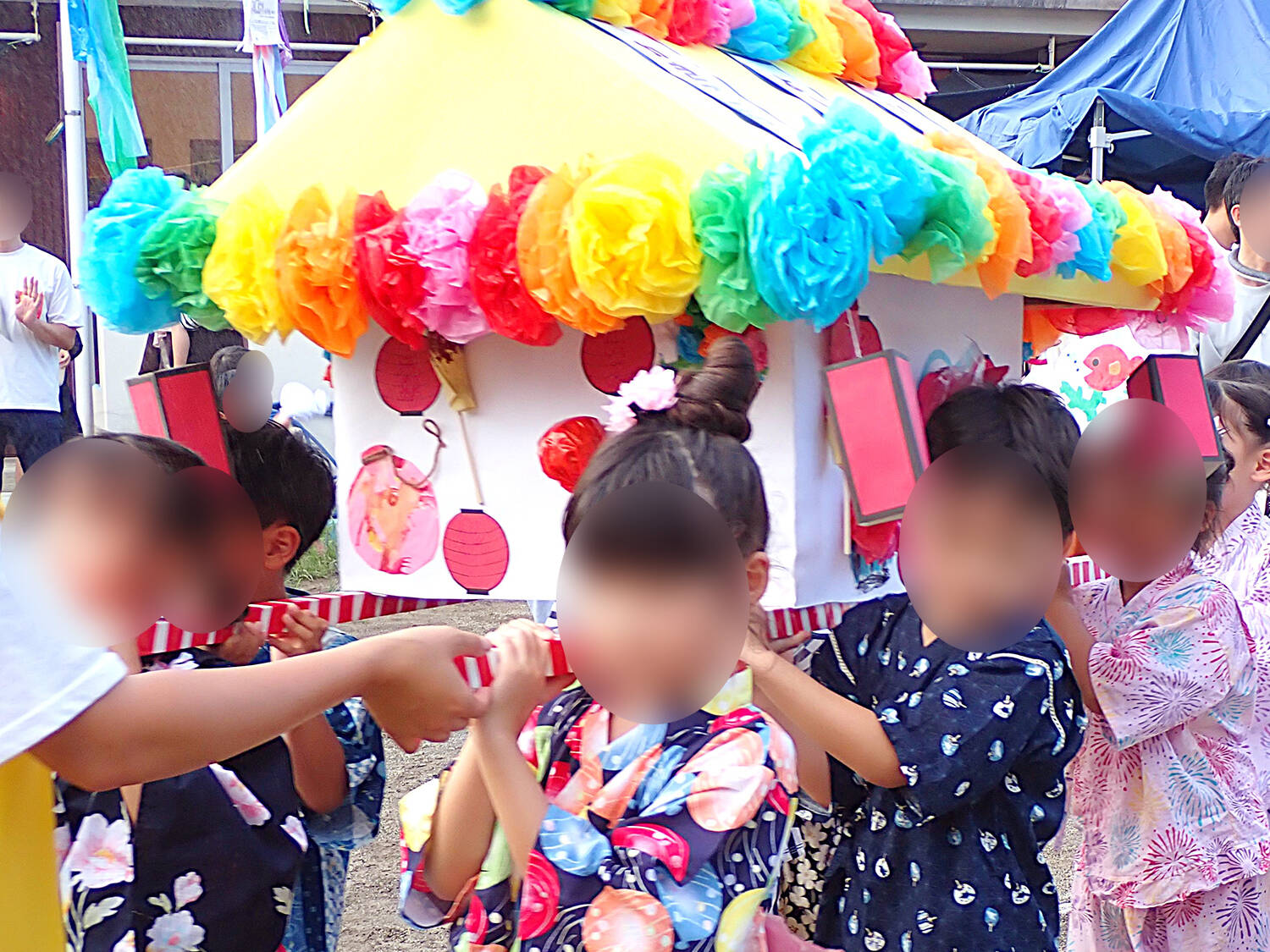 夏祭り ～つき組屋台のおみこしわっしょい～