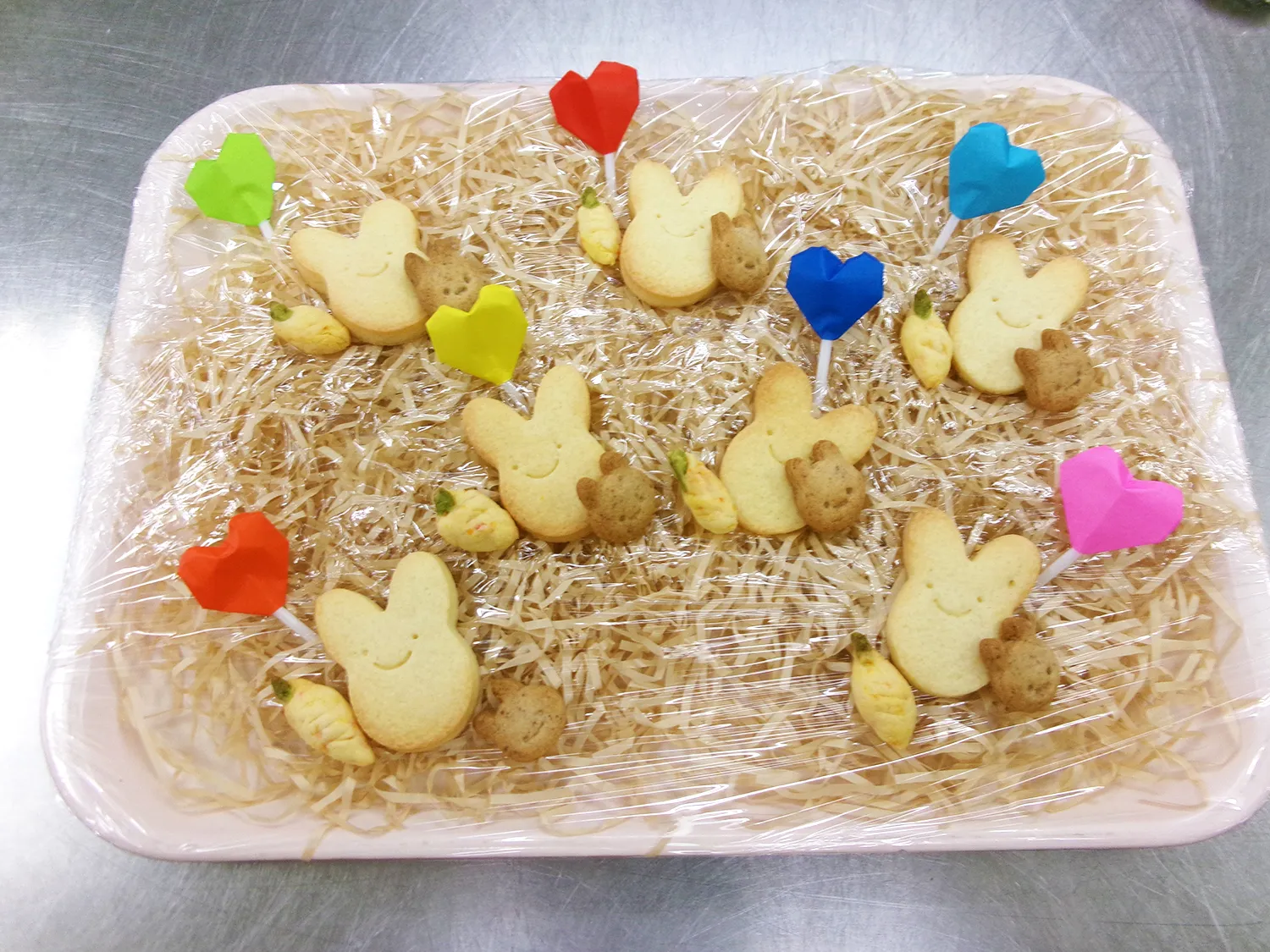 作品展　うさぎクッキー