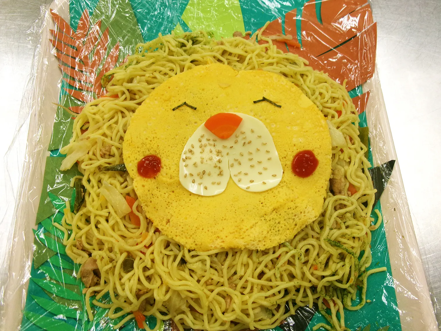 作品展　ライオン焼きそば