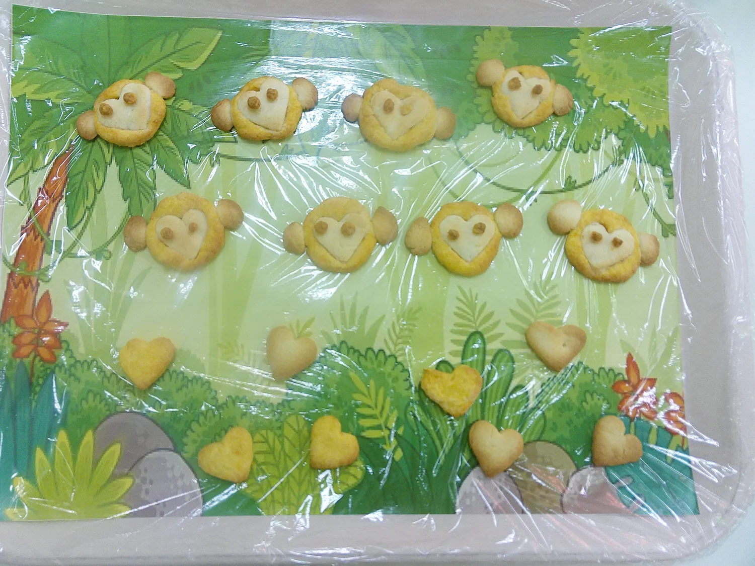 作品展_0才さるクッキー