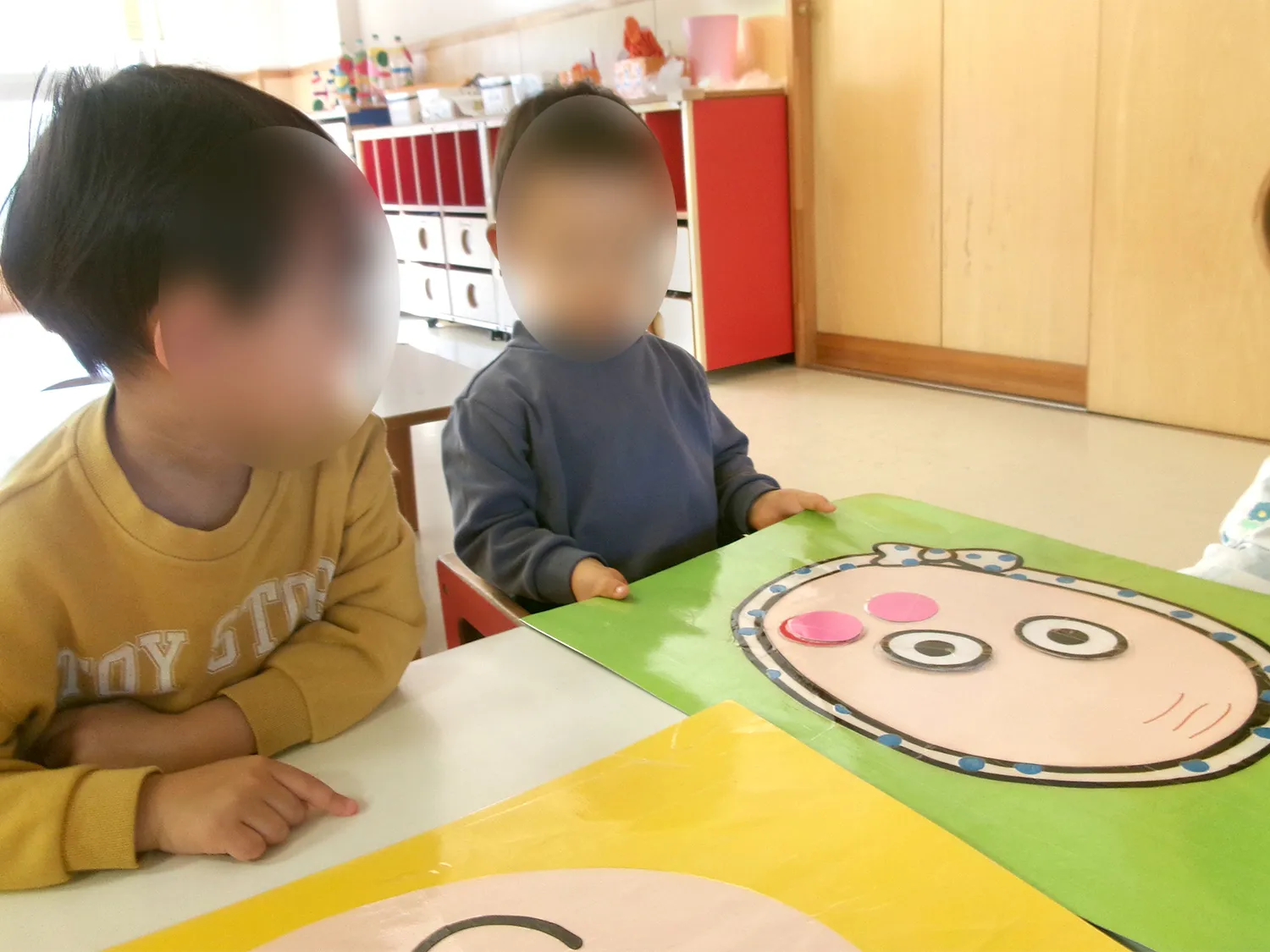 伝承遊び「福笑い」