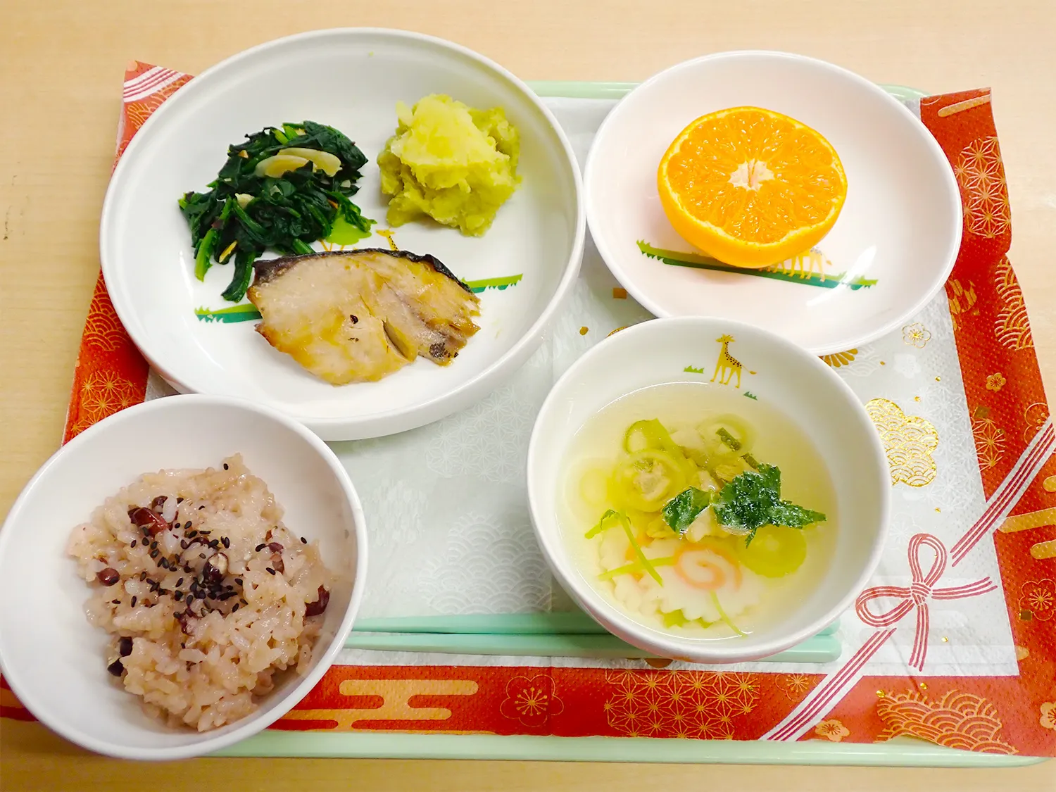 お正月メニュー