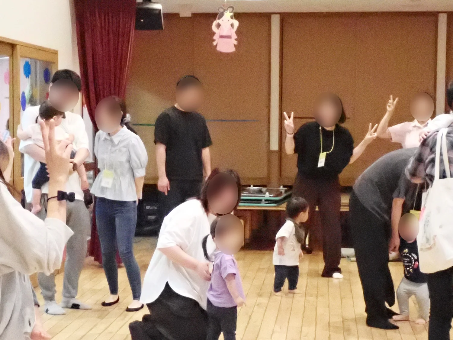 保育参観1歳