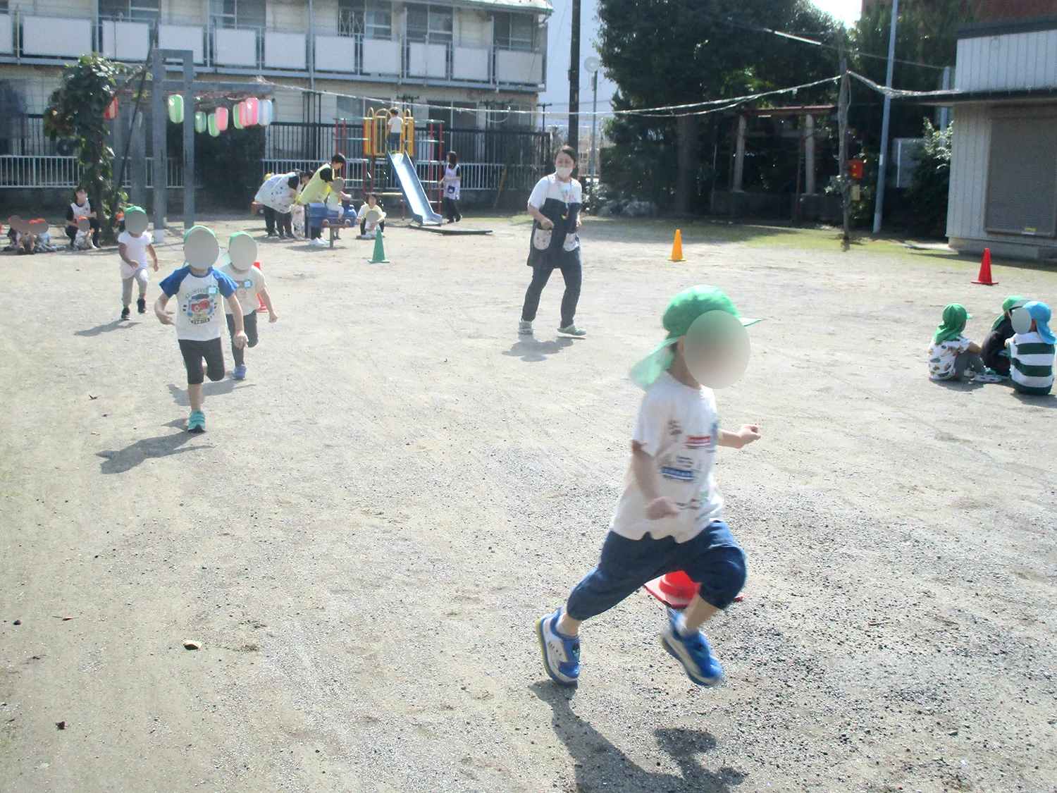 運動会の練習